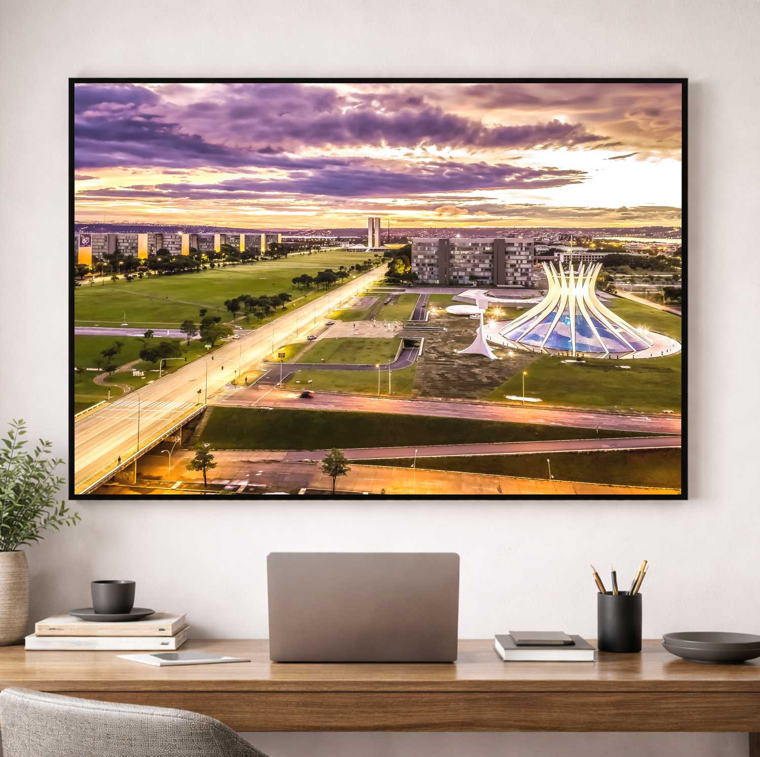 Quadro Decorativo Distrito Federal Brasília